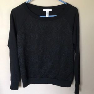 Black long sleeve shirt